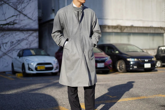Motoko-65 gray testudo flano