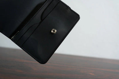 forme short wallet cordovan black Exclusive