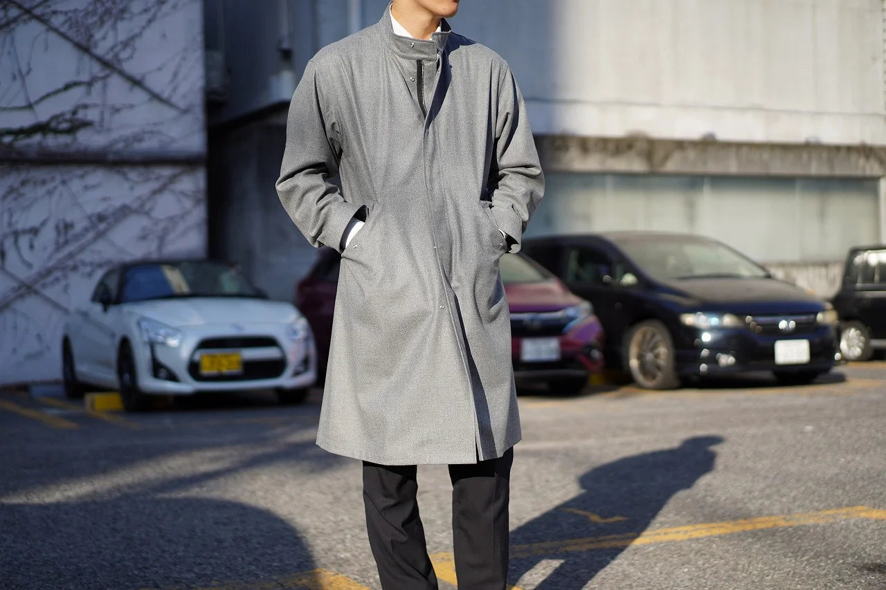 Motoko-65 gray testudo flano