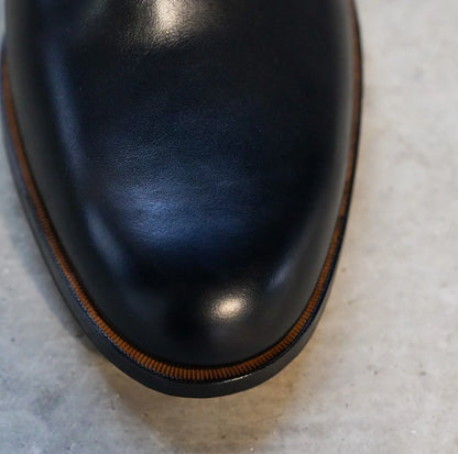 forme Lim balmoral plain toe black calf×shf mckay