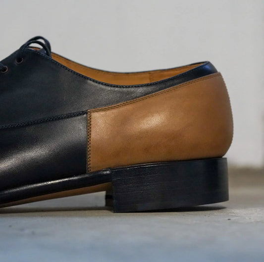 forme Lim balmoral plain toe black calf×shf mckay